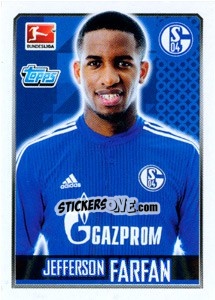 Cromo Jefferson Farfan - German Football Bundesliga 2014-2015 - Topps