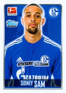 Sticker Sidney Sam - German Football Bundesliga 2014-2015 - Topps