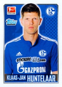 Sticker Klaas-Jan Huntelaar - German Football Bundesliga 2014-2015 n. 243 - Topps