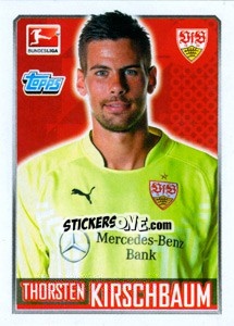 Sticker Thorsten Kirschbaum - German Football Bundesliga 2014-2015 - Topps