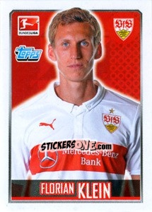 Sticker Florian Klein - German Football Bundesliga 2014-2015 - Topps
