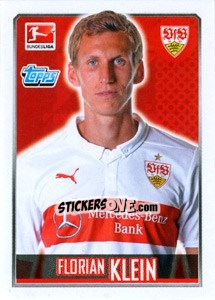 Sticker Florian Klein - German Football Bundesliga 2014-2015 n. 250 - Topps