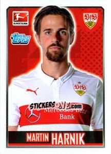 Sticker Martin Harnik - German Football Bundesliga 2014-2015 - Topps