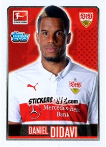 Sticker Daniel Didavi - German Football Bundesliga 2014-2015 n. 256 - Topps