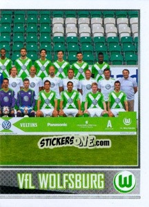 Sticker Mannschaft - German Football Bundesliga 2014-2015 - Topps