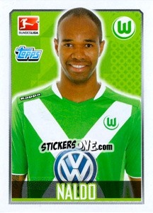 Sticker Naldo - German Football Bundesliga 2014-2015 n. 263 - Topps