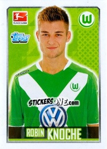 Cromo Robin Knoche - German Football Bundesliga 2014-2015 - Topps