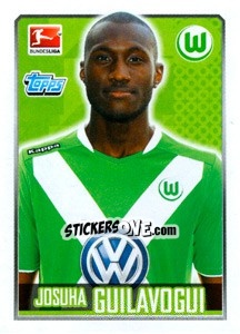 Sticker Josuha Guilavogui - German Football Bundesliga 2014-2015 n. 267 - Topps