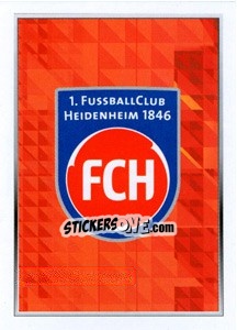 Cromo Wappen - German Football Bundesliga 2014-2015 - Topps