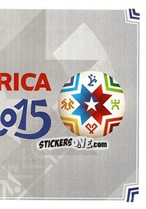 Sticker Logo - Copa América. Chile 2015 n. 2 - Panini