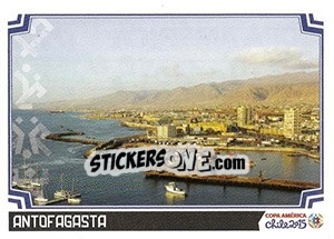 Sticker Antofagasta - Copa América. Chile 2015 n. 6 - Panini