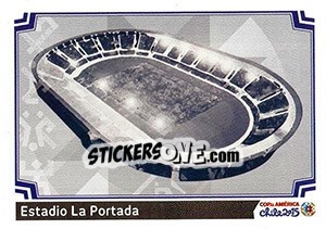Sticker La Portada, La Serena - Copa América. Chile 2015 - Panini