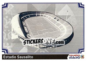 Sticker Estadio Sausalito, Viña del Mar - Copa América. Chile 2015 - Panini