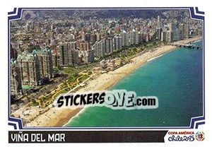 Sticker Viña del Mar - Copa América. Chile 2015 - Panini