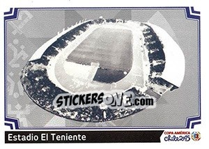 Cromo Estadio El Teniente, Rancagua - Copa América. Chile 2015 - Panini