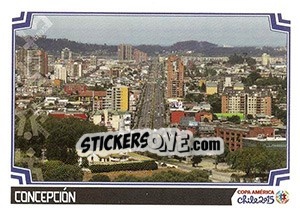 Sticker Concepción - Copa América. Chile 2015 - Panini