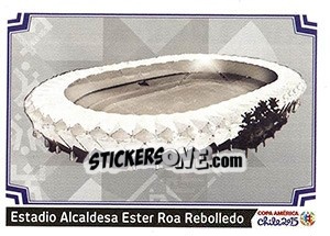 Sticker Estadio Alcaldesa Ester Roa Rebolledo, Concepción - Copa América. Chile 2015 n. 18 - Panini