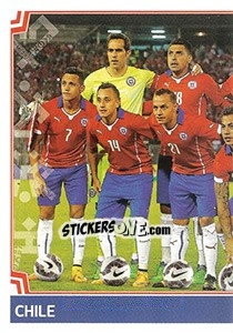 Cromo Team Photo - Copa América. Chile 2015 - Panini