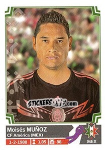 Sticker Moisés Muñoz - Copa América. Chile 2015 n. 48 - Panini