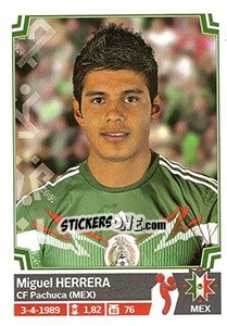 Sticker Miguel Herrera - Copa América. Chile 2015 n. 50 - Panini