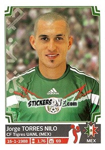 Sticker Jorge Torres Nilo - Copa América. Chile 2015 n. 54 - Panini