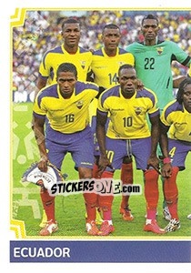 Sticker Team Photo - Copa América. Chile 2015 n. 68 - Panini