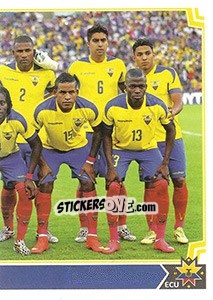 Sticker Team Photo - Copa América. Chile 2015 - Panini