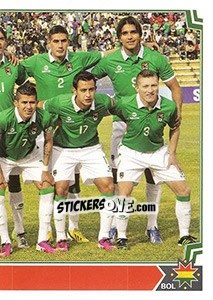 Sticker Team Photo - Copa América. Chile 2015 n. 92 - Panini