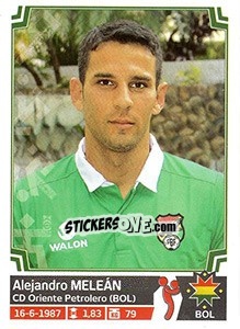 Sticker Alejandro Meleán - Copa América. Chile 2015 - Panini