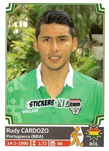 Sticker Rudy Cardozo - Copa América. Chile 2015 - Panini
