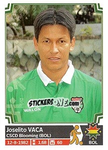 Sticker Joselito Vaca - Copa América. Chile 2015 - Panini