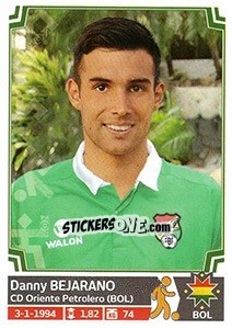Sticker Danny Bejarano - Copa América. Chile 2015 n. 108 - Panini