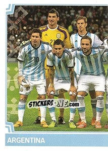 Sticker Team Photo - Copa América. Chile 2015 n. 114 - Panini