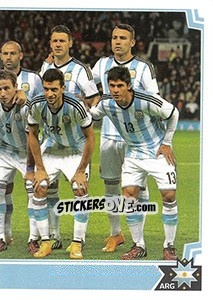 Sticker Team Photo - Copa América. Chile 2015 - Panini