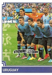 Sticker Team Photo - Copa América. Chile 2015 - Panini