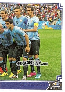 Sticker Team Photo - Copa América. Chile 2015 n. 138 - Panini