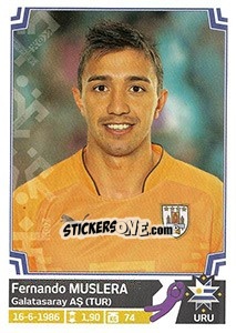 Sticker Fernando Muslera - Copa América. Chile 2015 n. 139 - Panini