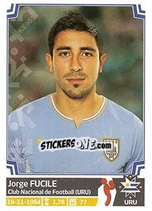 Cromo Jorge Fucile - Copa América. Chile 2015 - Panini