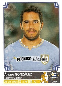 Sticker Álvaro González - Copa América. Chile 2015 n. 150 - Panini