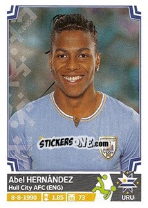 Sticker Abel Hernández - Copa América. Chile 2015 n. 156 - Panini