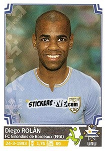 Sticker Diego Rolán - Copa América. Chile 2015 n. 158 - Panini
