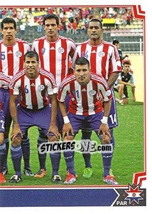 Figurina Team Photo - Copa América. Chile 2015 - Panini