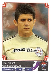 Sticker Joel Silva - Copa América. Chile 2015 n. 163 - Panini