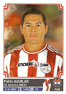 Sticker Pablo Aguilar - Copa América. Chile 2015 n. 165 - Panini