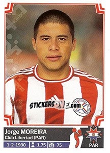 Sticker Jorge Moreira - Copa América. Chile 2015 - Panini