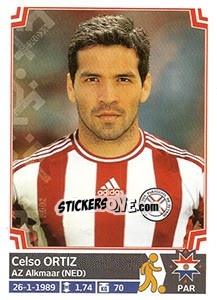 Sticker Celso Ortiz - Copa América. Chile 2015 n. 174 - Panini
