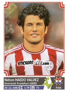 Sticker Nelson Haedo Valdez - Copa América. Chile 2015 n. 180 - Panini