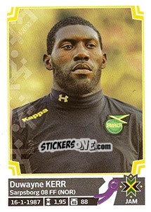 Sticker Duwayne Kerr - Copa América. Chile 2015 n. 185 - Panini