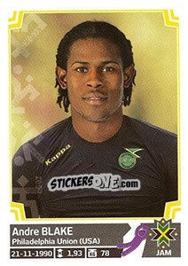 Sticker Andre Blake - Copa América. Chile 2015 n. 186 - Panini