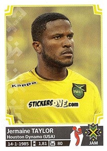 Sticker Jermaine Taylor - Copa América. Chile 2015 n. 187 - Panini